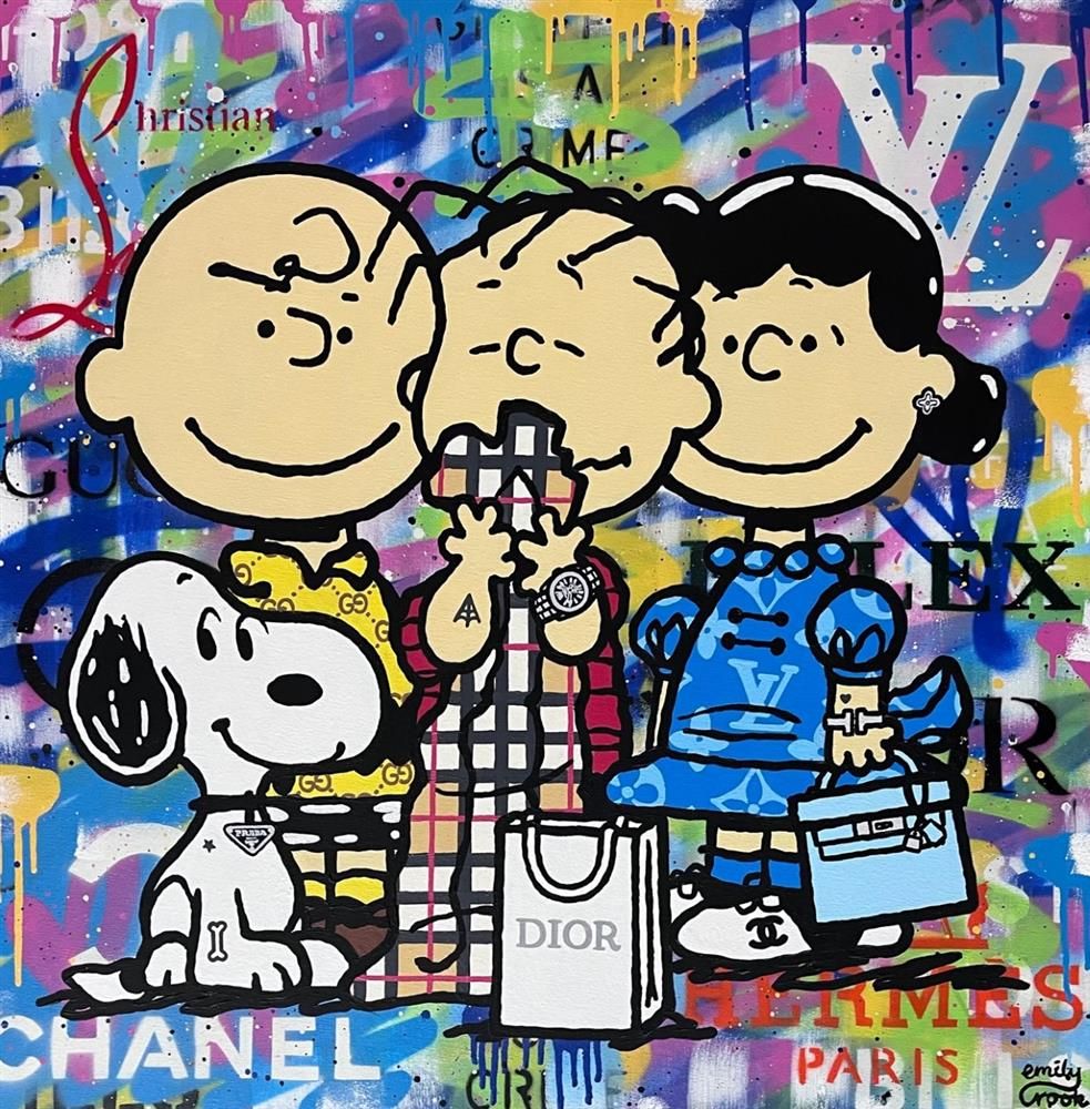 Emily Crook - 'Day Party' - Framed Original Art