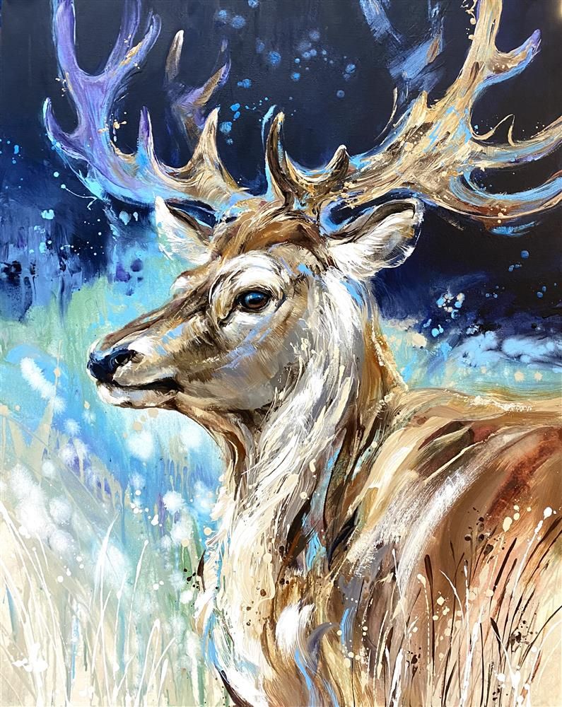 Anna Cher - 'Into The Wild' - Framed Original Artwork