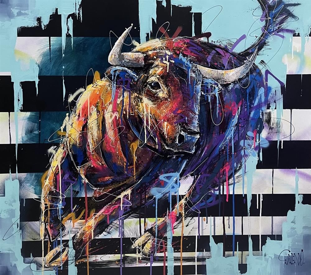 Joe Galindo - 'Born To Ride' - Framed Original Art