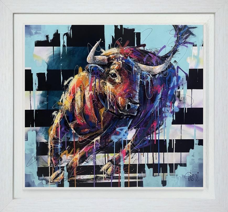 Joe Galindo - 'Born To Ride' - Framed Original Art