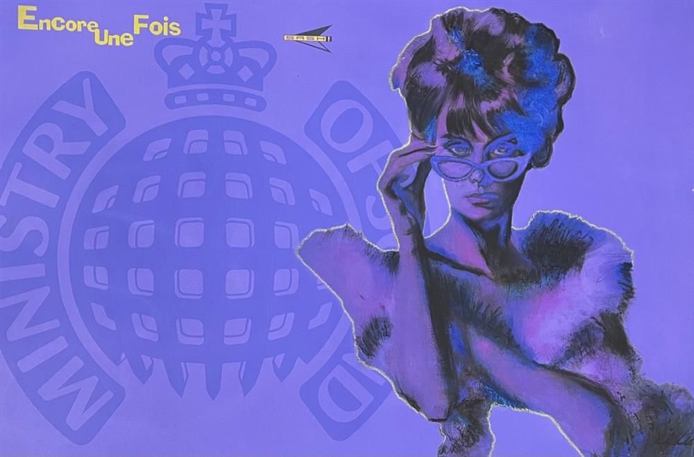 Linda Charles - 'Encore Une Fois' - Framed Original Artwork