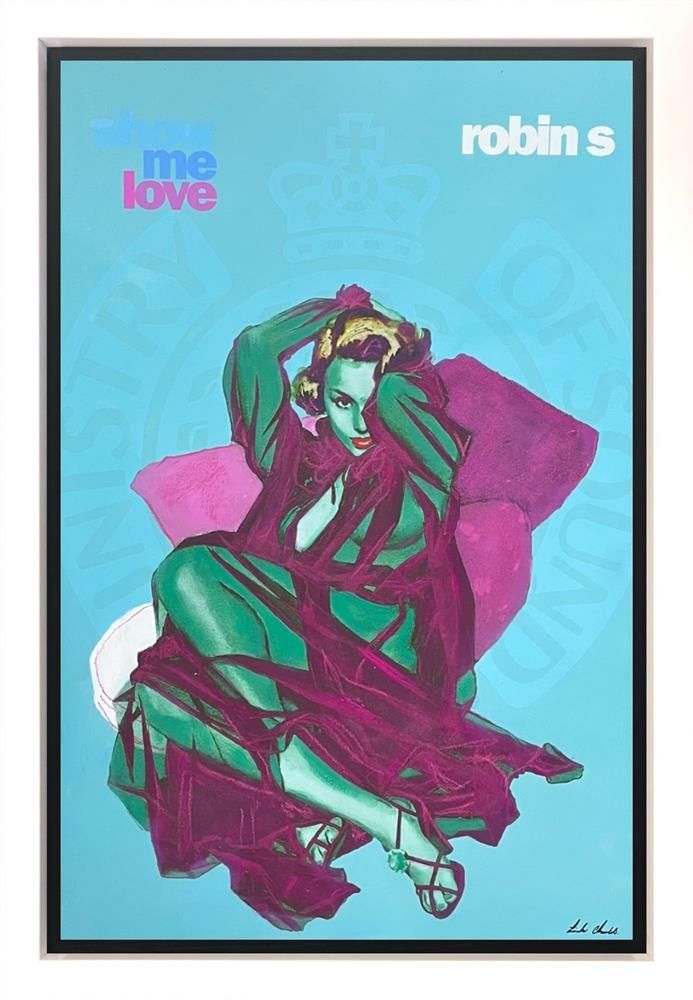 Linda Charles - 'Show Me Love' - Framed Original Artwork