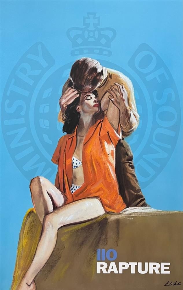 Linda Charles - '110 Rapture' - Framed Original Artwork