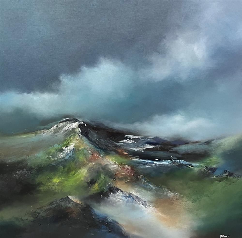 Alison Johnson - 'The Ridge' - Framed Original Artwork