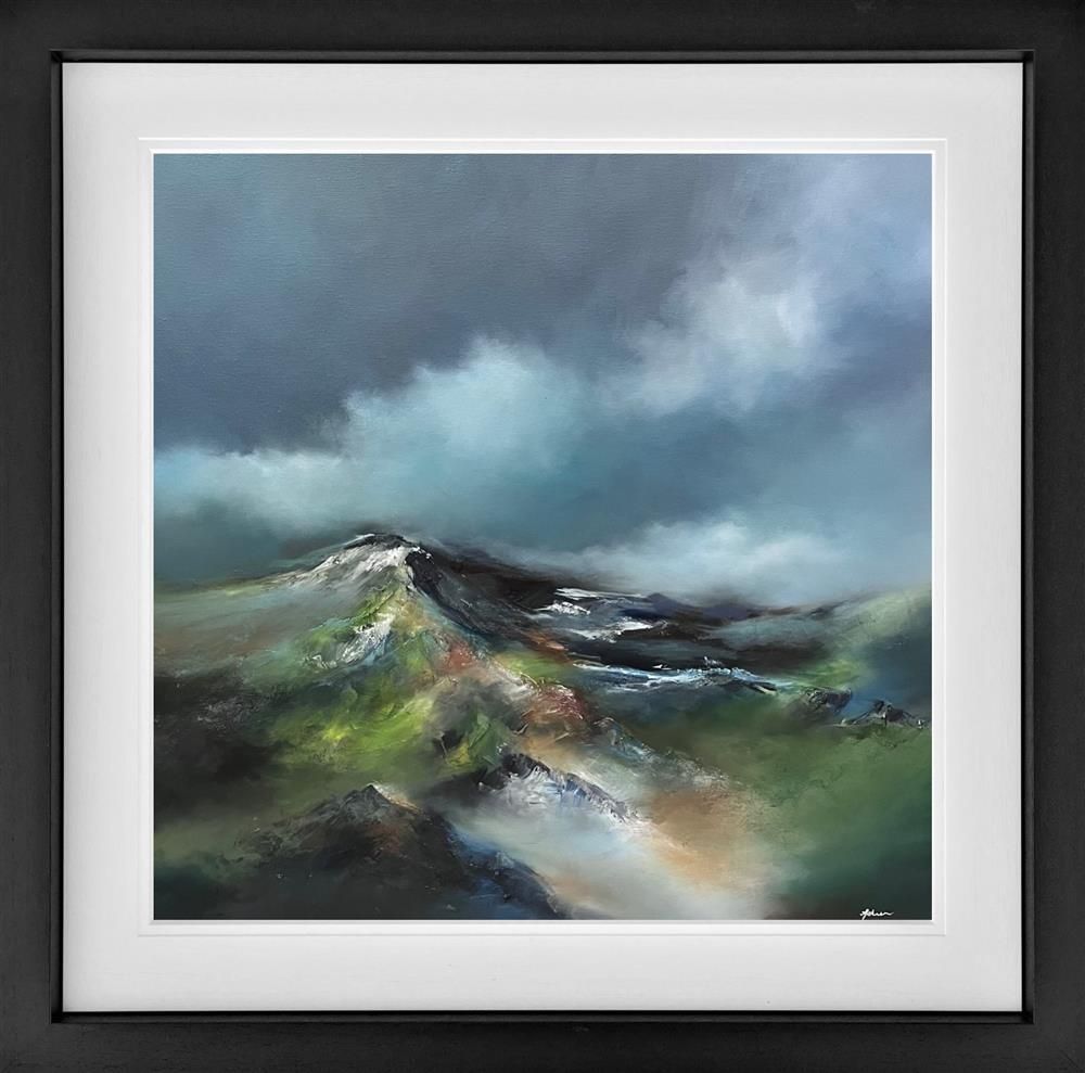 Alison Johnson - 'The Ridge' - Framed Original Artwork