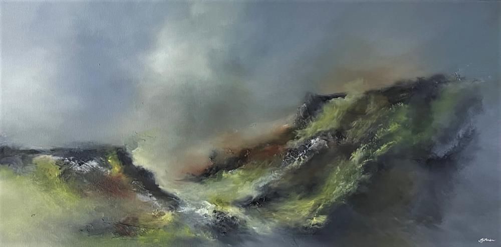 Alison Johnson - 'Across The Open Lands' - Framed Original Artwork
