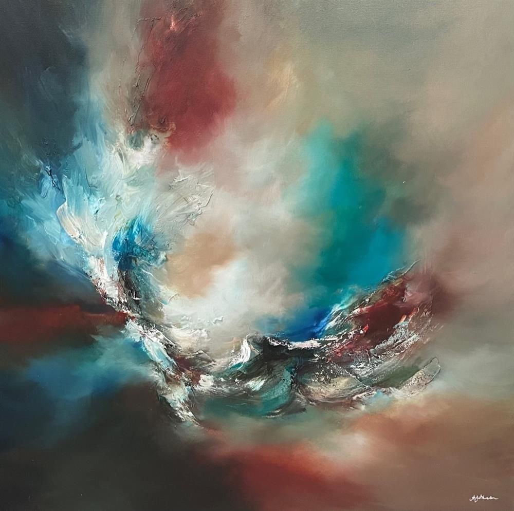 Alison Johnson - 'Turning Temperatures' - Framed Original Artwork