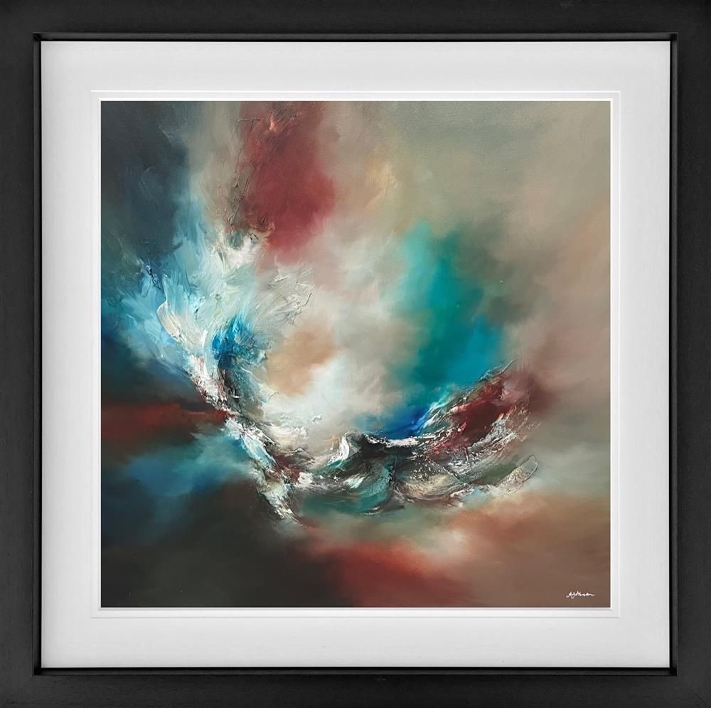 Alison Johnson - 'Turning Temperatures' - Framed Original Artwork