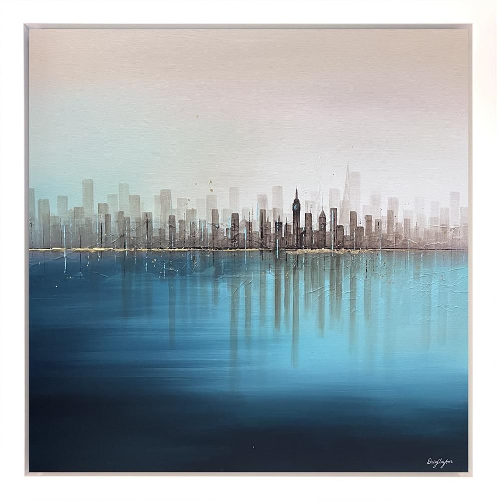 Daisy Clayton -  'Thames Views' - Framed Original Artwork