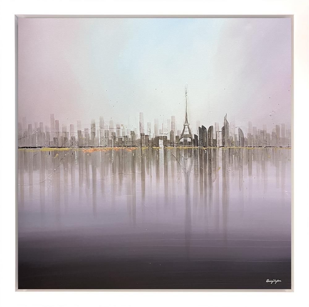 Daisy Clayton -  'Paris Hues' - Framed Original Artwork