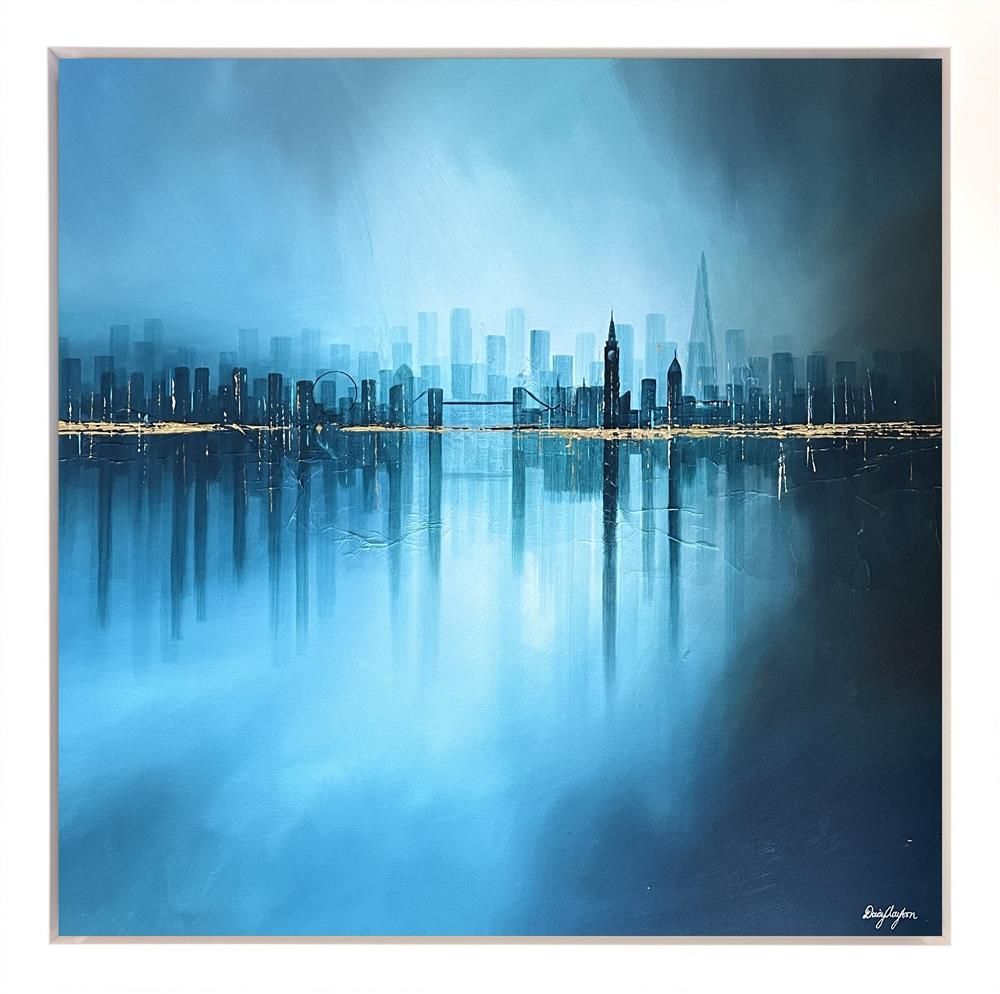 Daisy Clayton -  'London Lights' - Framed Original Artwork