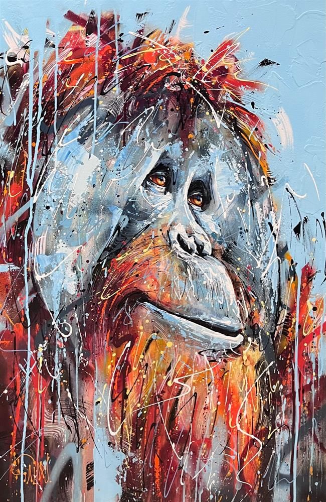 Joe Galindo - 'Louie - Framed Original Art