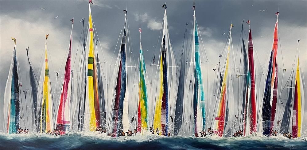 Dale Bowen - 'Race Point' - Framed Original Art