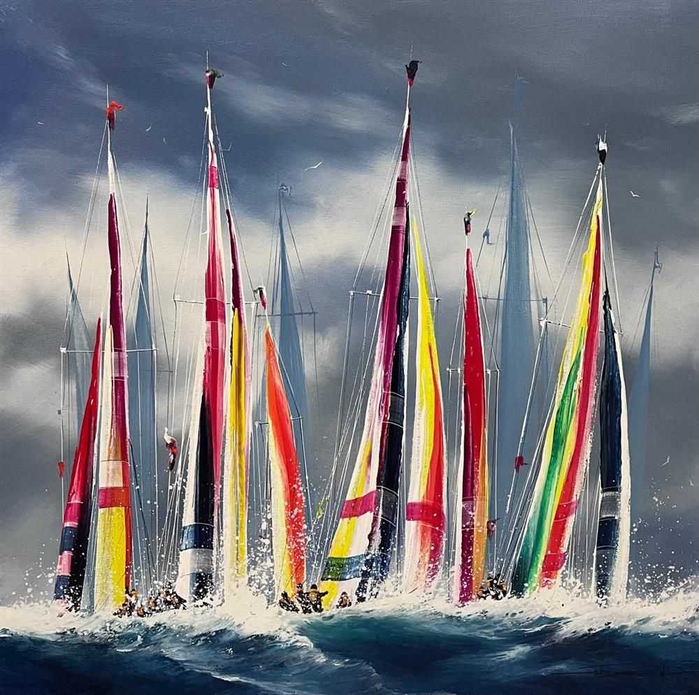 Dale Bowen - 'Storm Ahead' - Framed Original Art