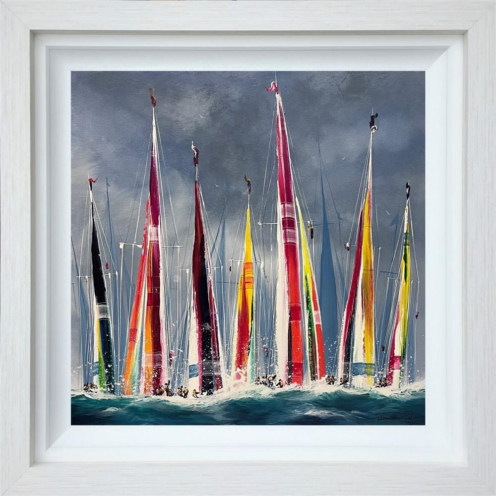 Dale Bowen - 'Sails Away' - Framed Original Art