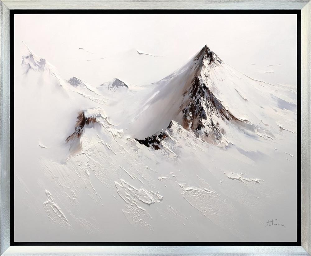 Bozhena Fuchs- 'Arctic Heights' - Framed Original Artwork
