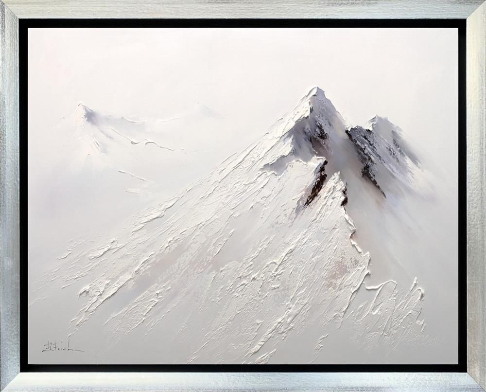 Bozhena Fuchs- 'Mountain Majesty' - Framed Original Artwork