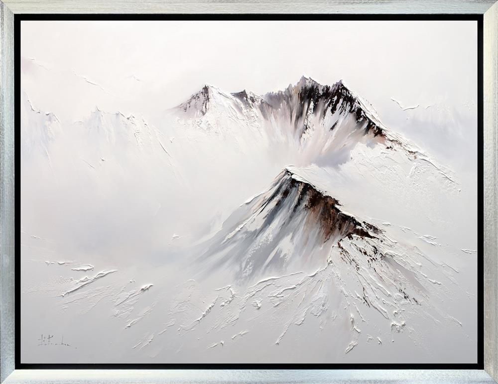 Bozhena Fuchs- 'Winter Wonderland' - Framed Original Artwork