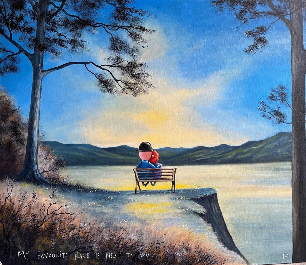 Michael Abrams - 'Next To You' - Framed Original Art