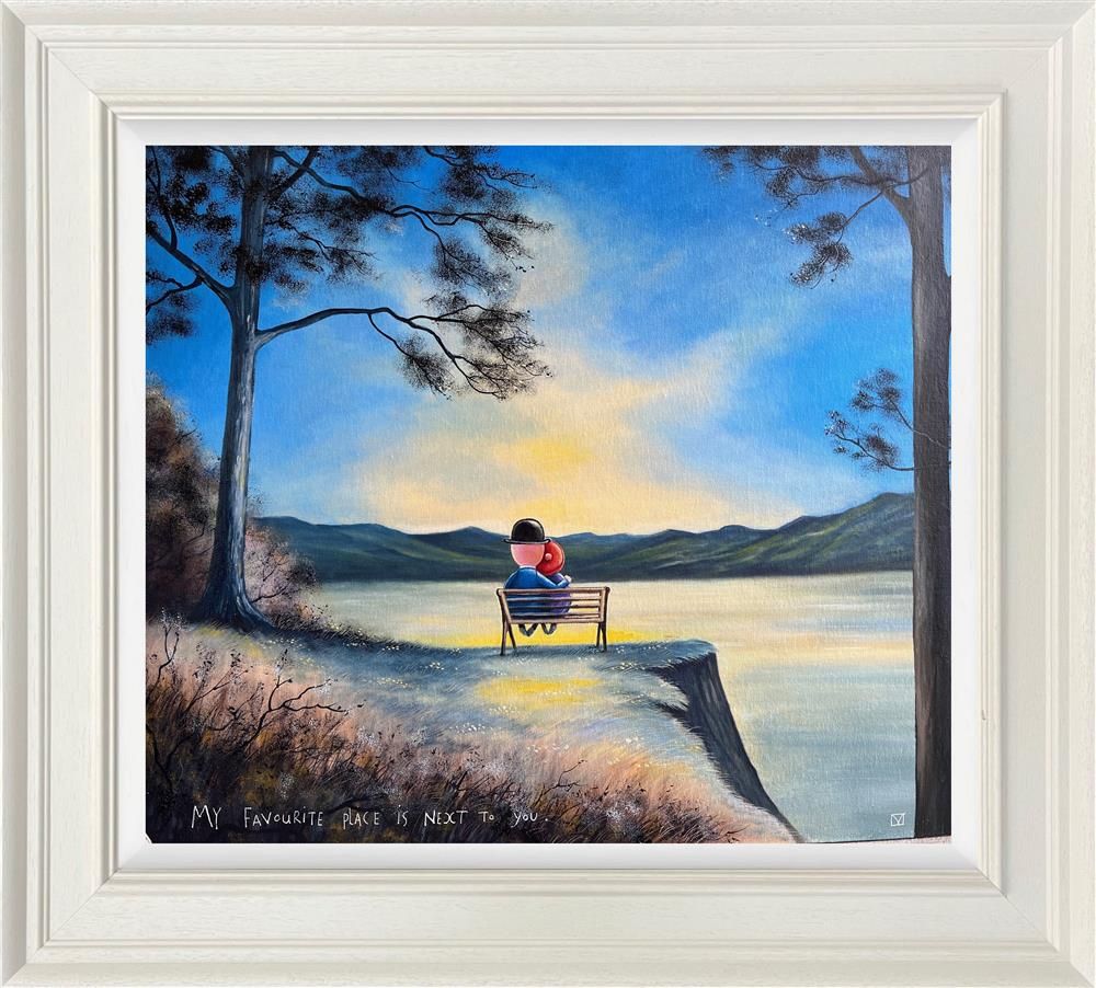 Michael Abrams - 'Next To You' - Framed Original Art