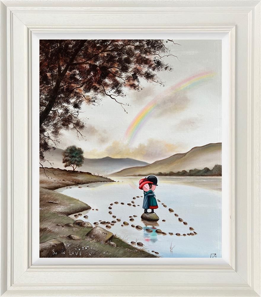 Michael Abrams - 'So In Love' - Framed Original Art