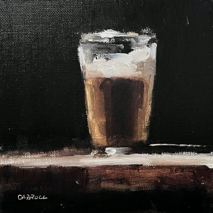 Neil Carroll - 'Lager' - Framed Original Painting