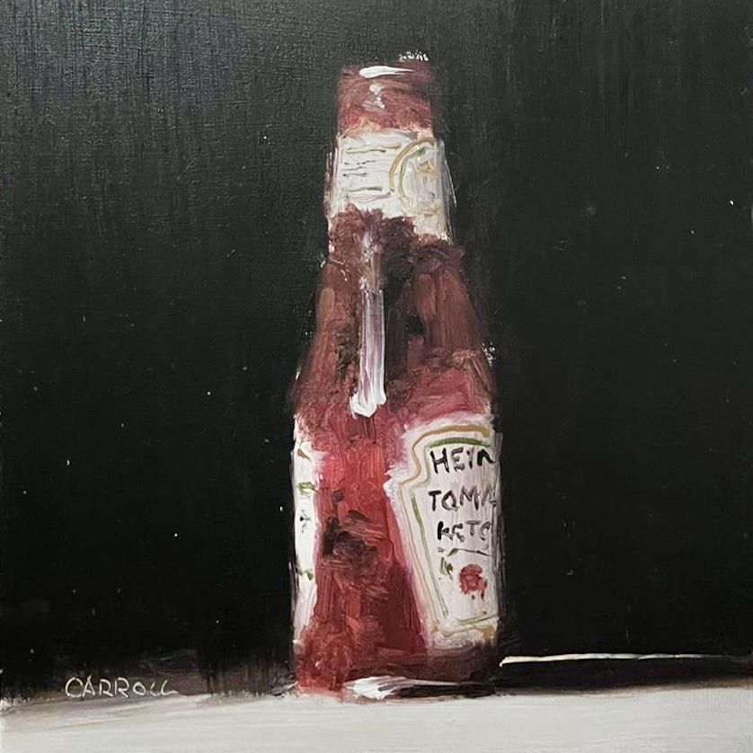 Neil Carroll - 'Bottle Of Ketchup' - Framed Original Painting