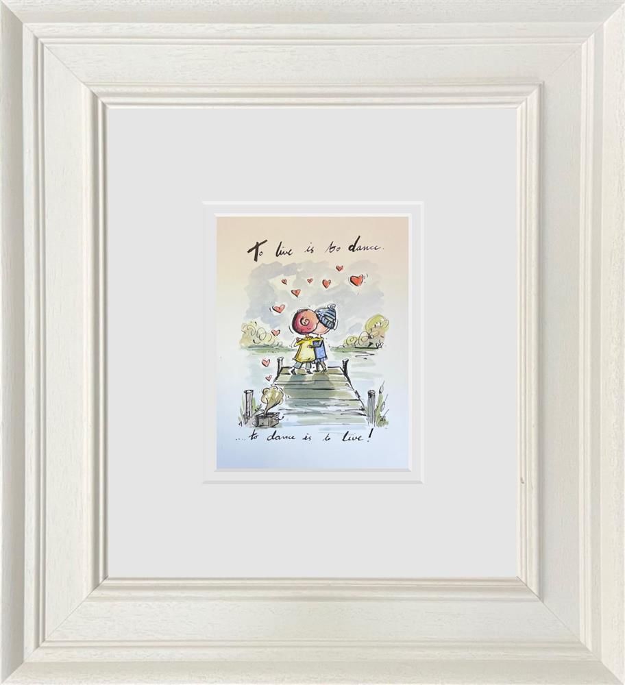 Michael Abrams - 'To Love Is To Dance' - Framed Original Art