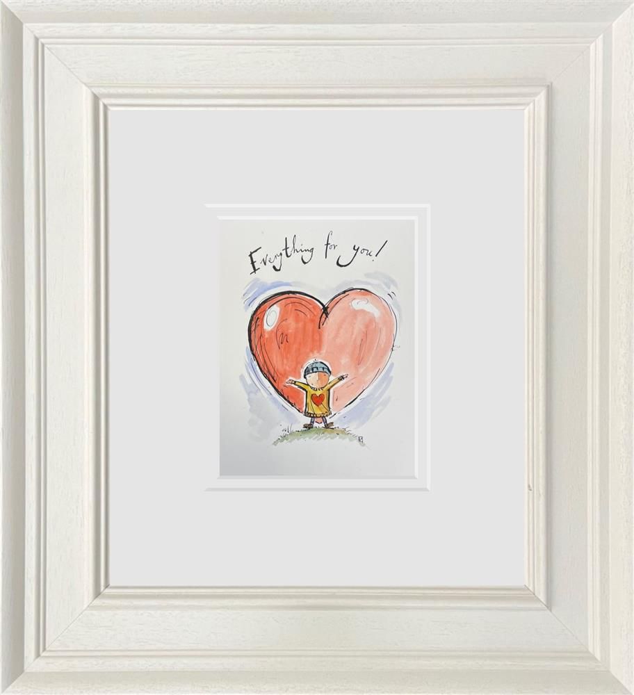 Michael Abrams - 'Everything For You' - Framed Original Art