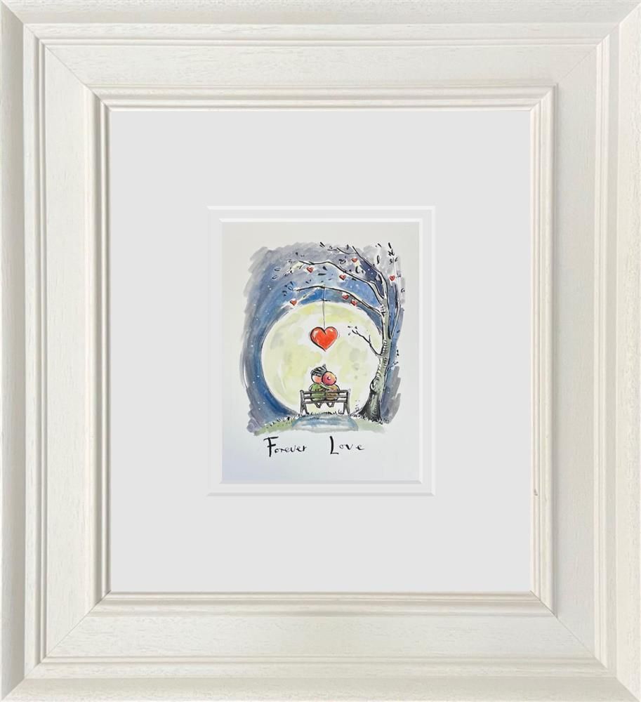 Michael Abrams - 'Forever Love' - Framed Original Art