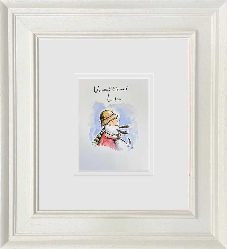 Michael Abrams - 'Unconditional Love' - Framed Original Art