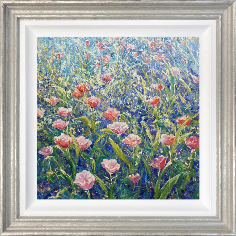 Mariusz Kaldowski - 'Field Of Tulips' - Framed Original Art