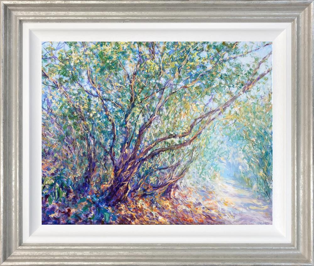 Mariusz Kaldowski - 'Park Walk In Early Spring' - Framed Original Art
