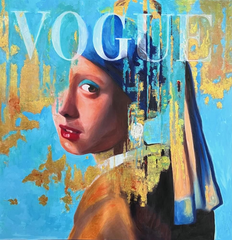 Sannib - 'My Pearl' - Framed Original Art