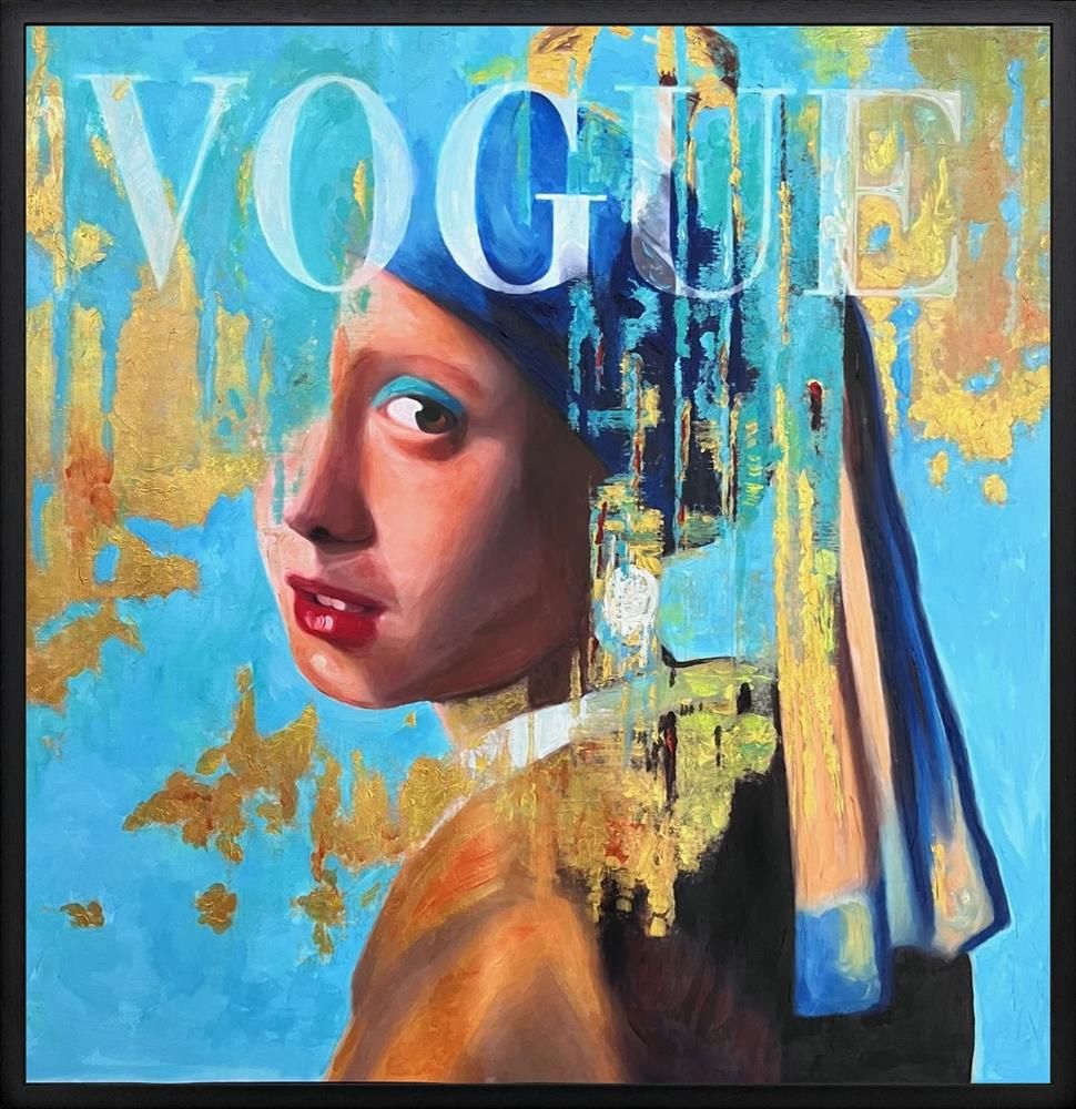 Sannib - 'My Pearl' - Framed Original Art