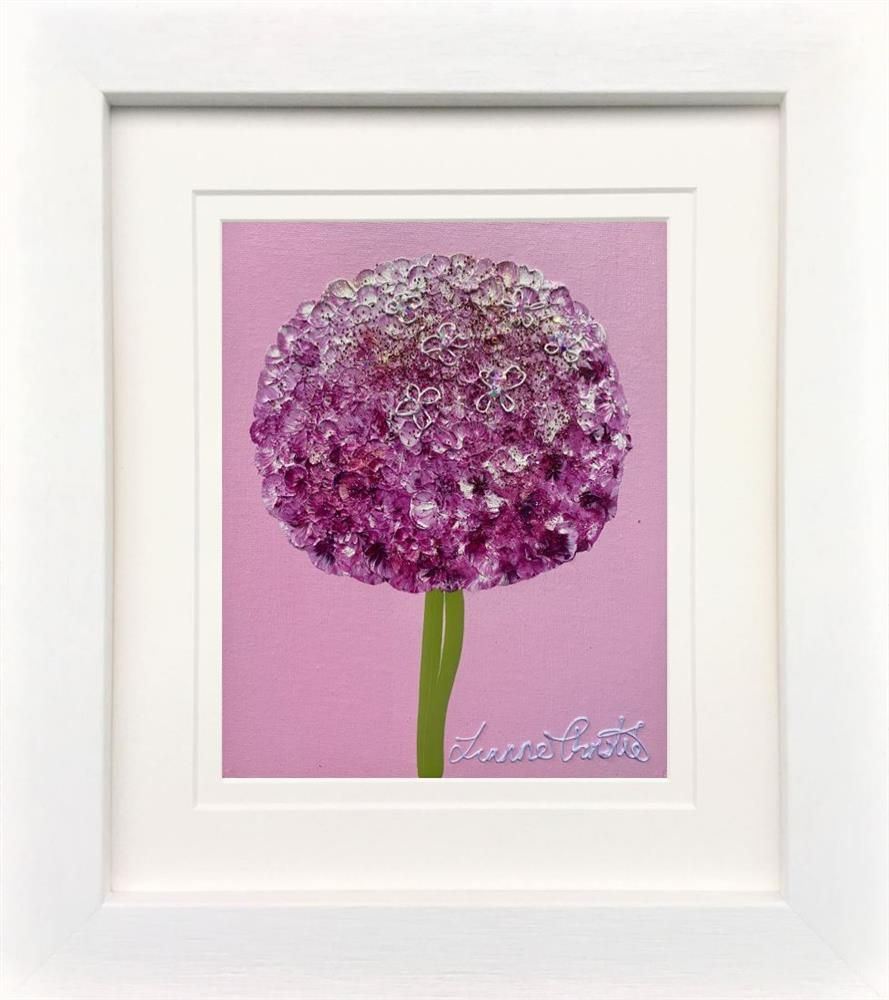 Leanne Christie - 'Zinnia' - Framed Original Artwork