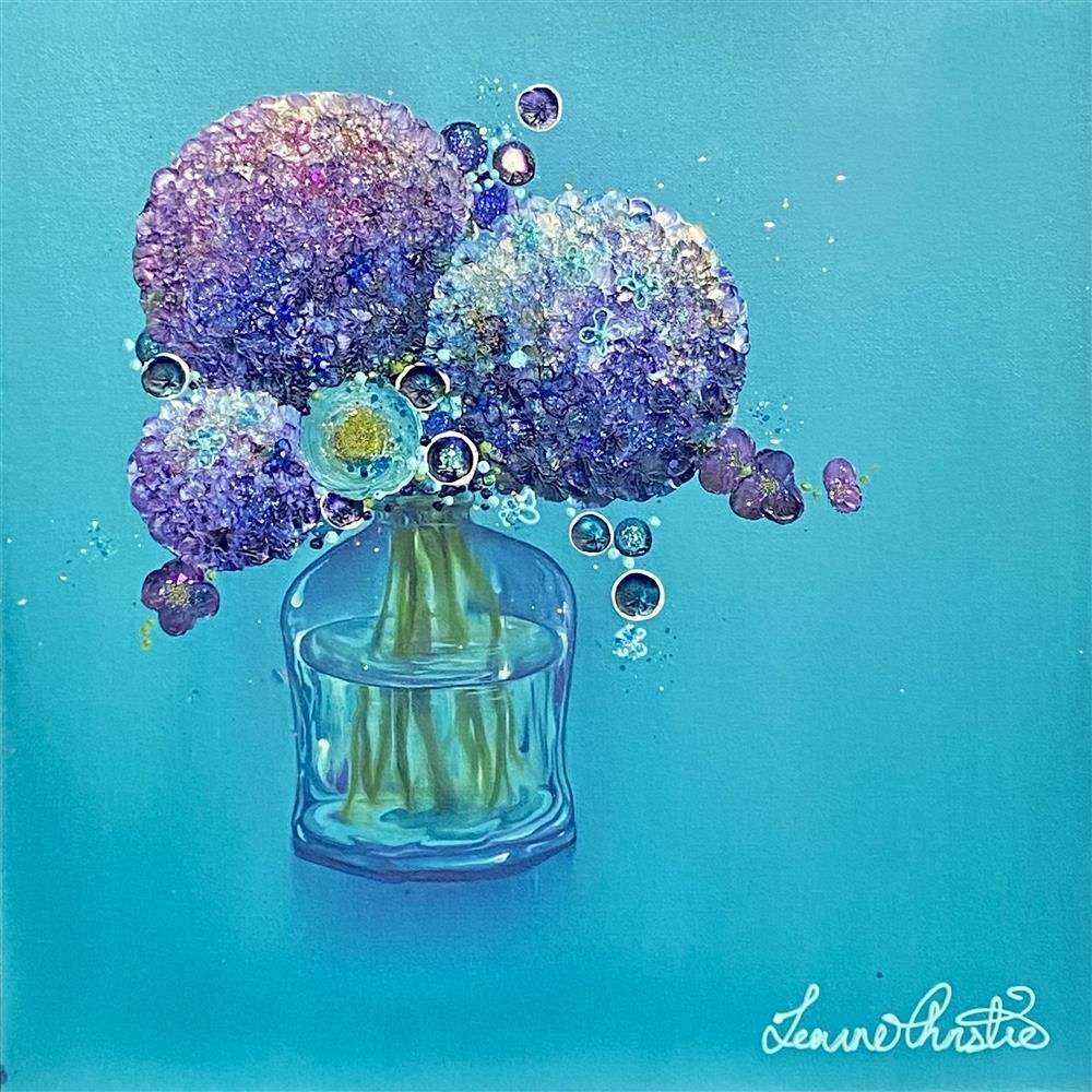 Leanne Christie - 'Exquisite Blooms' - Framed Original Artwork