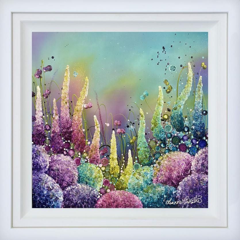 Leanne Christie - 'Rainbow Meadows' - Framed Original Artwork
