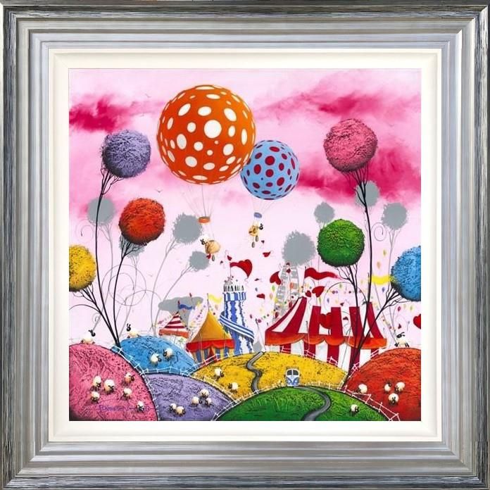 Dale Bowen - 'Helter Skelter' - 3D High Gloss - Framed Limited Edition Art