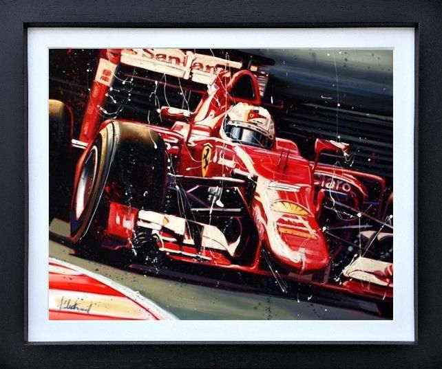 Fleetwood - 'Vettel' - Framed Limited Edition Art