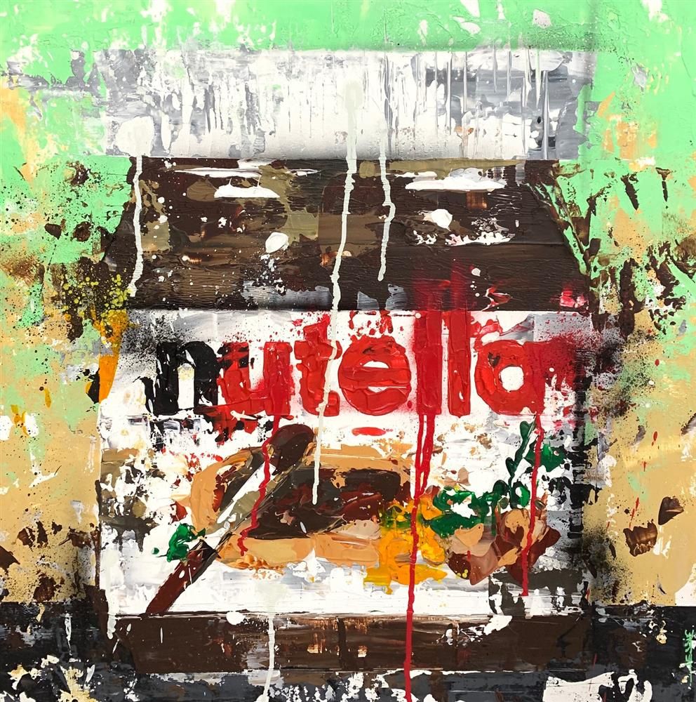 Jessie Foakes - 'Nutella' -  Framed Original Artwork