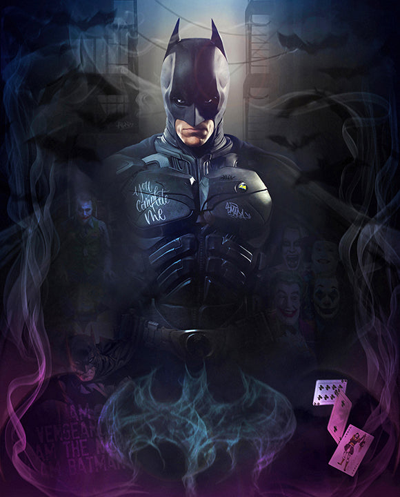 JJ Adams - 'The Bat' (Batman) - Framed Original