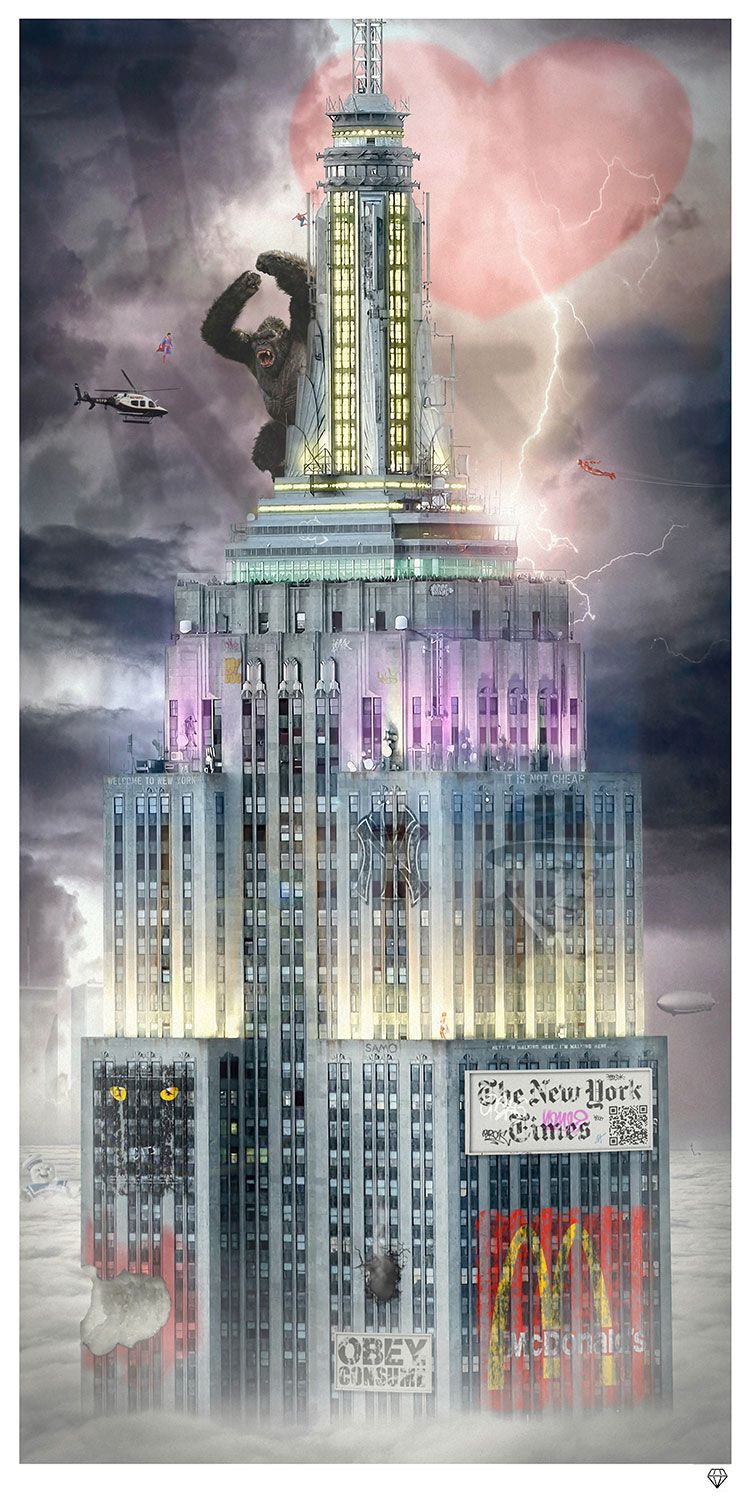 JJ Adams - 'Concrete Jungle' (New York) - Limited Edition