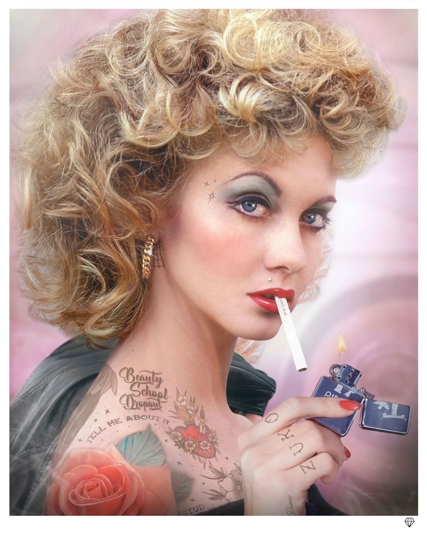 JJ Adams - 'Tell Me About It.... Stud" (Olivia Newton-John) - Colour -  Limited Edition