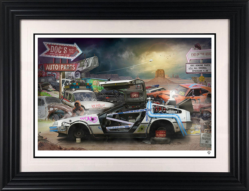 JJ Adams - 'Doc's Auto Parts' - Framed Limited Edition