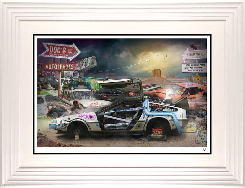 JJ Adams - 'Doc's Auto Parts' - Framed Limited Edition