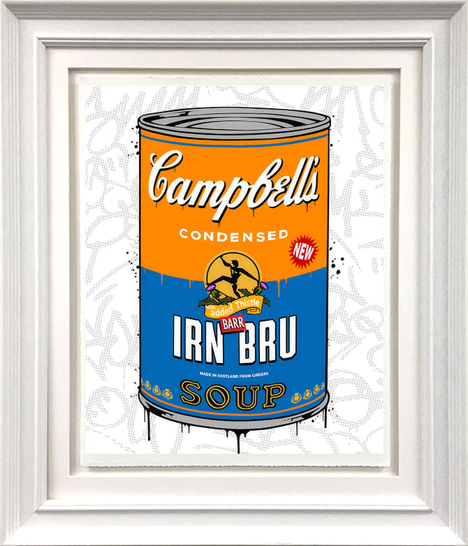 JJ Adams - 'Irn-Bru Soup' - Framed Limited Edition