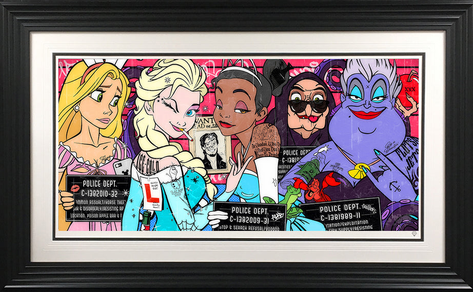 JJ Adams - 'Girls Night Out' - Framed Limited Edition