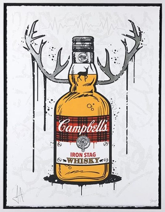 JJ Adams - 'Iron Stag Whiskey' - Framed Limited Edition