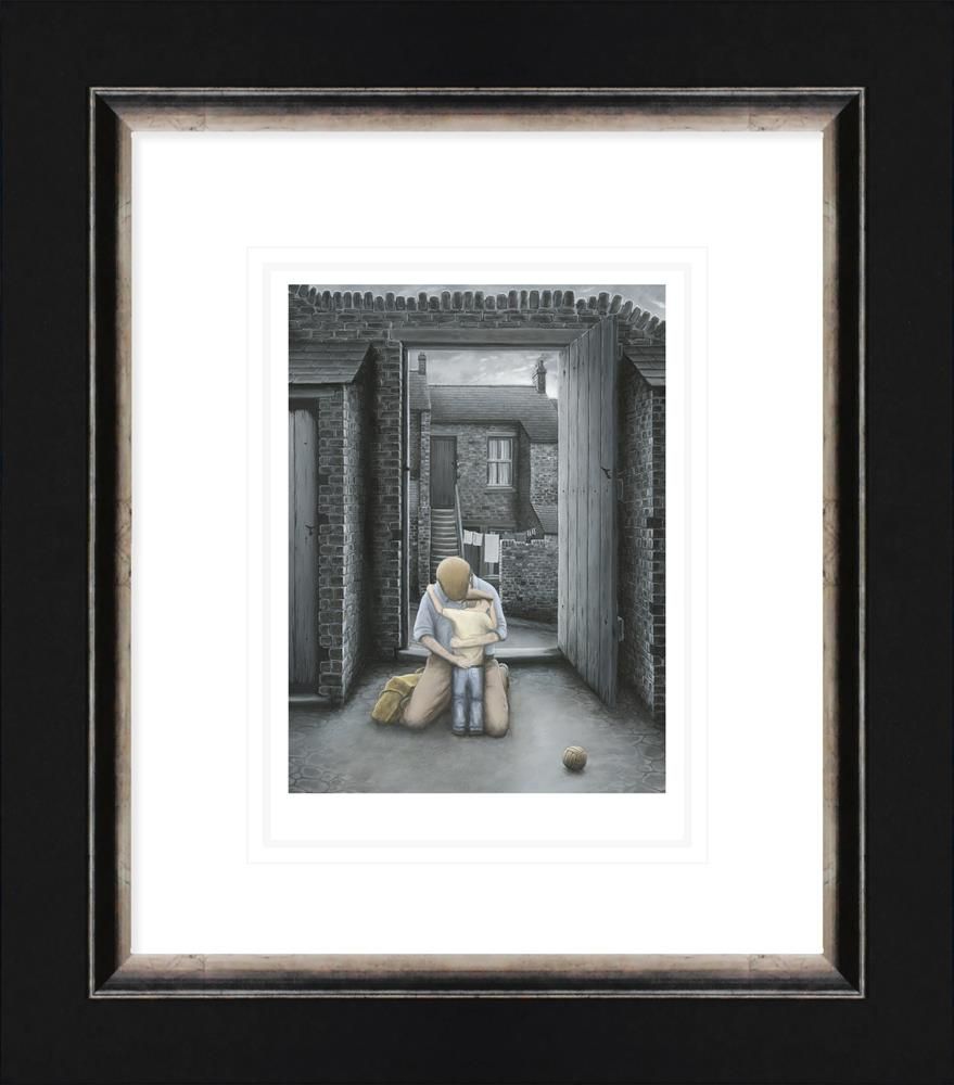 Leigh Lambert - 'I'm All Yours Now Son - Paper' - Framed Limited Edition Art